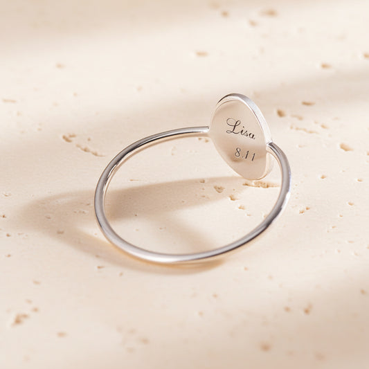 Personalized Constellation Signet Ring