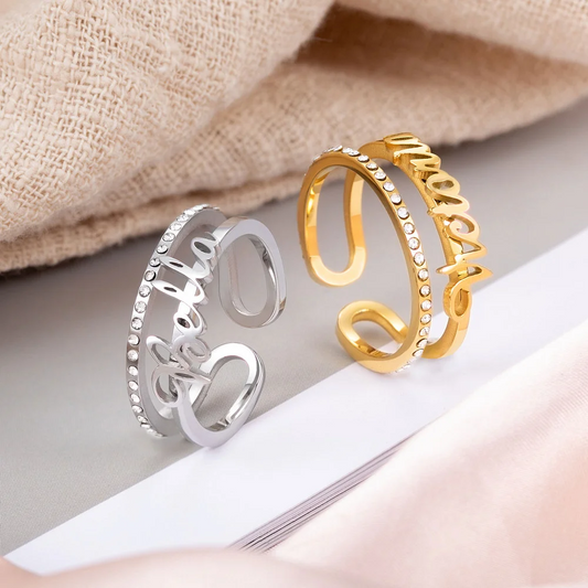Personalized Name Ring