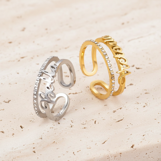 Personalized Name Ring