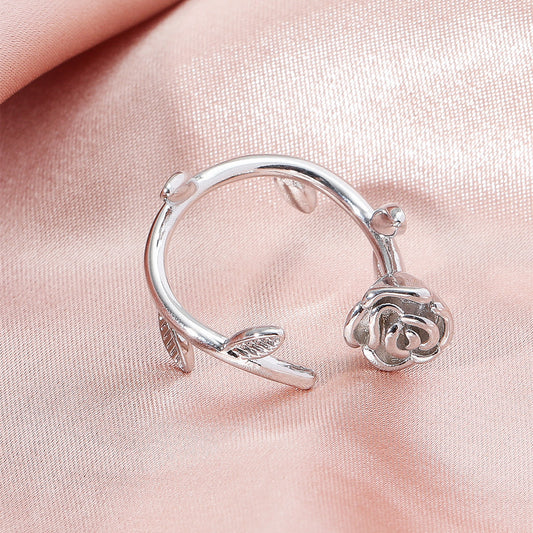 Eternal Rose Open Ring