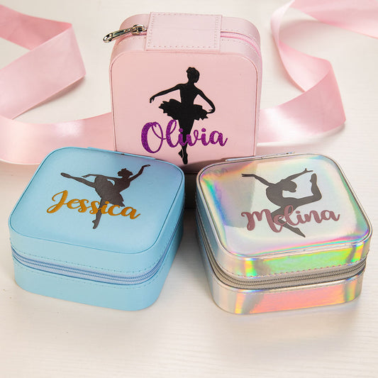 Personalized Name Ballet Jewelry Box