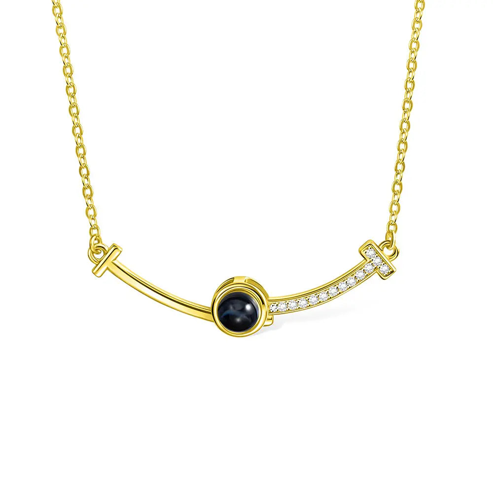 Custom Photo Projection Necklace