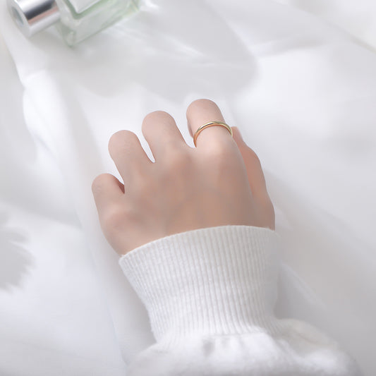 Simple Minimalist Band Ring