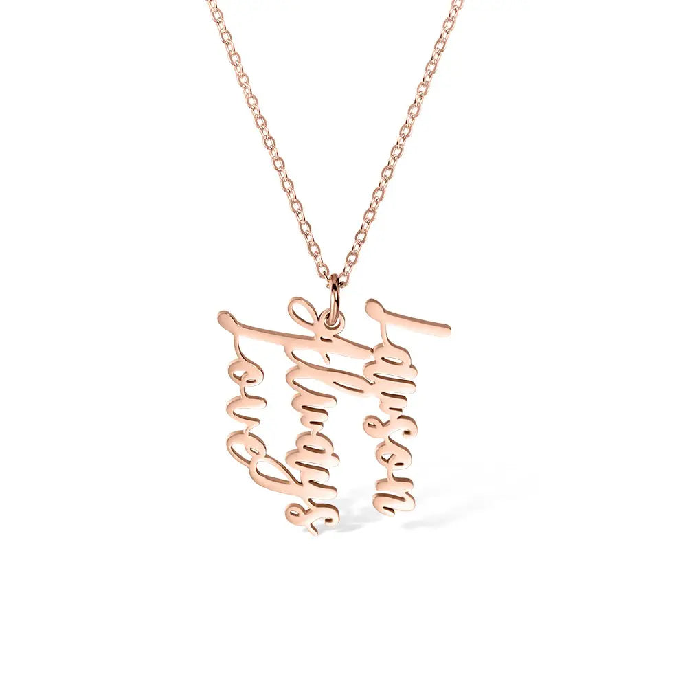 Personalized Multi Name Necklace