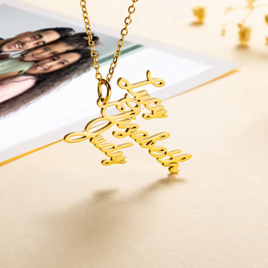 Personalized Multi Name Necklace