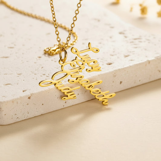 Personalized Multi Name Necklace