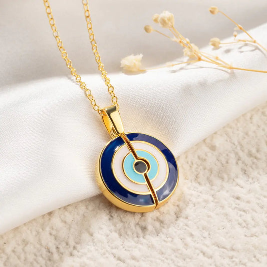 Personalized Evil Eye Necklace