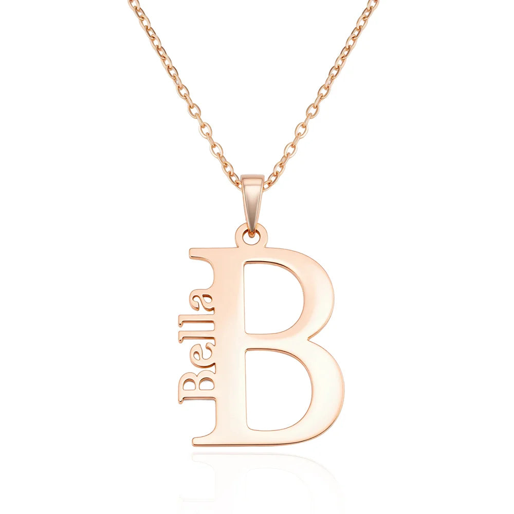 Personalized Initial Name Necklace