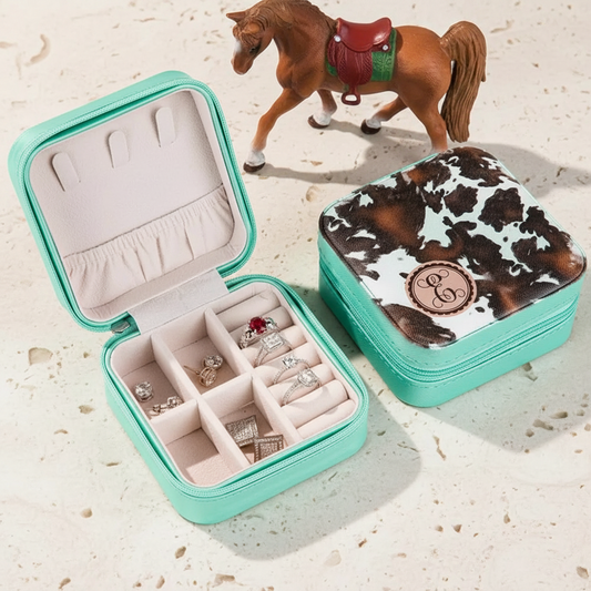 Monogram Western Jewelry Box