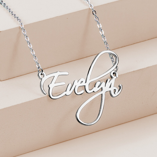 Personalized Calligraphy Name Necklace