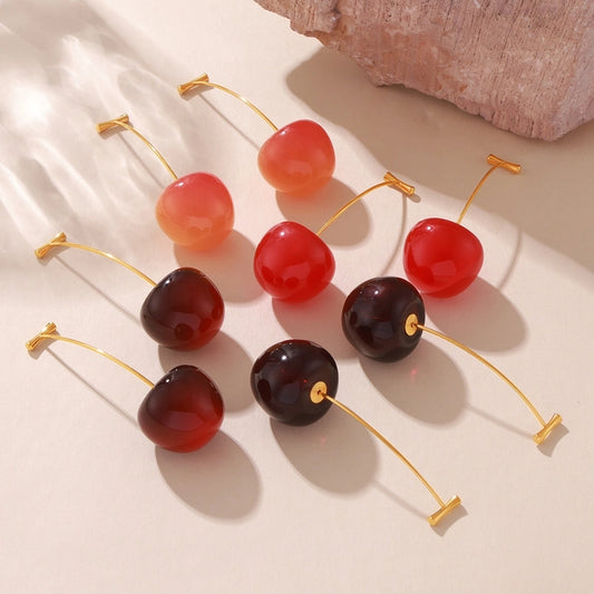 Cherry Seasons Drop Earrings