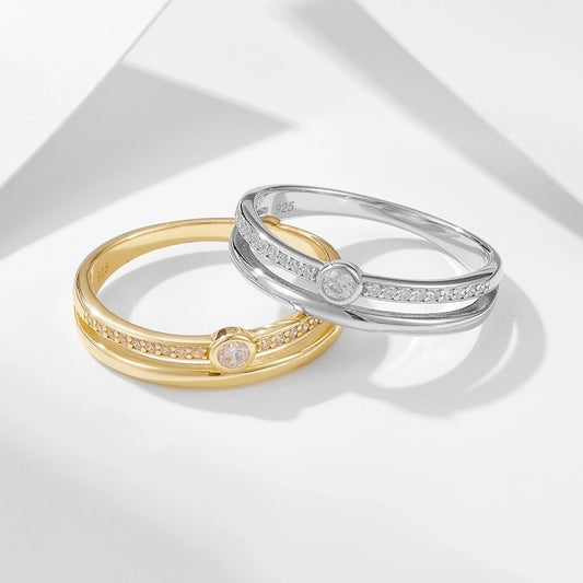 Beatrice Minimalist Band Ring