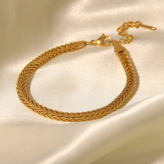 Classic Braided Chain Bracelet
