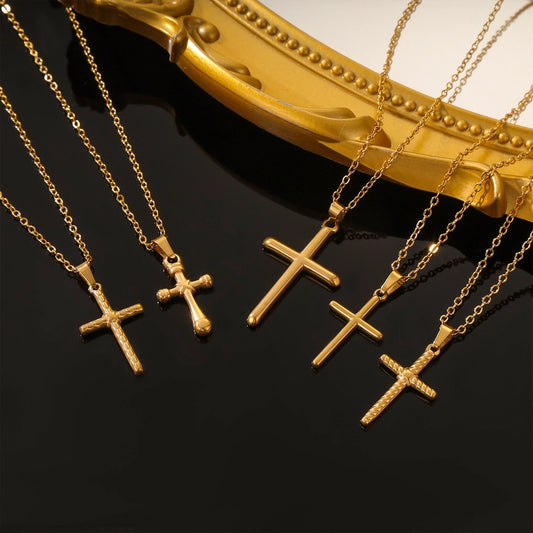 Classic Cross Pendant Necklace