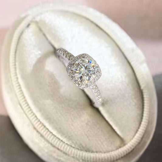 Angelina Moissanite Band Ring