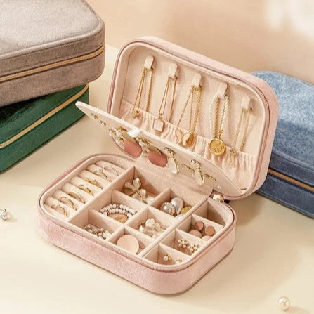 Princess Velvet Jewelry Box