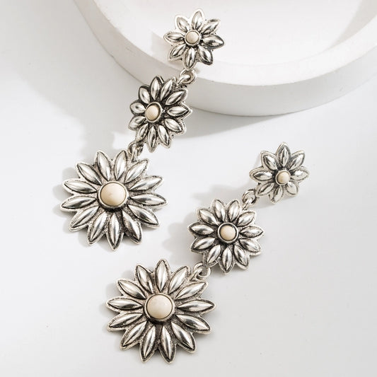 Lolla Western Gemstone Dangle Earrings