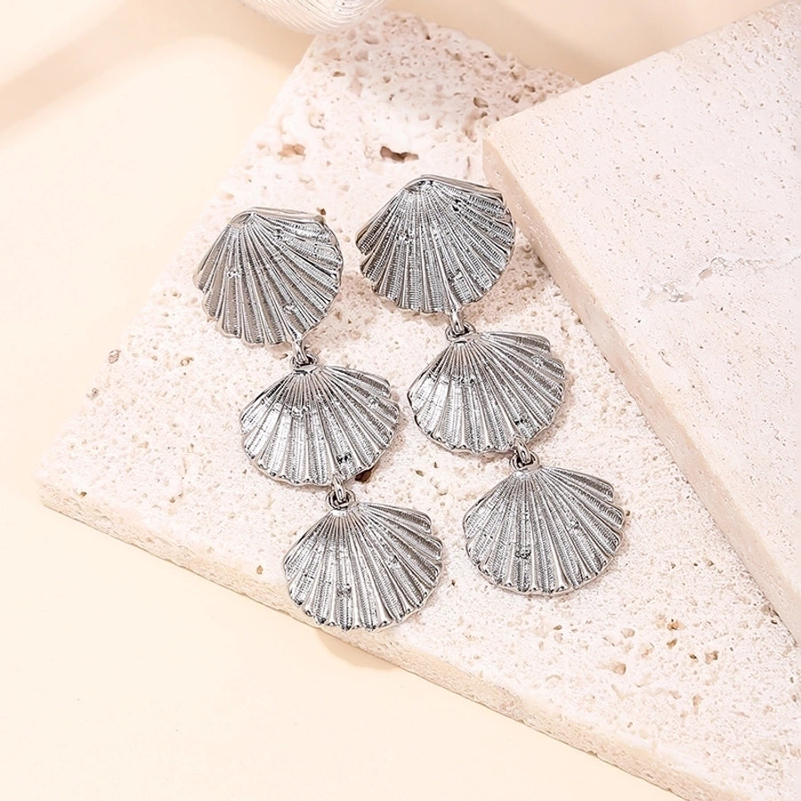 Tropic Scallop Dangle Earrings