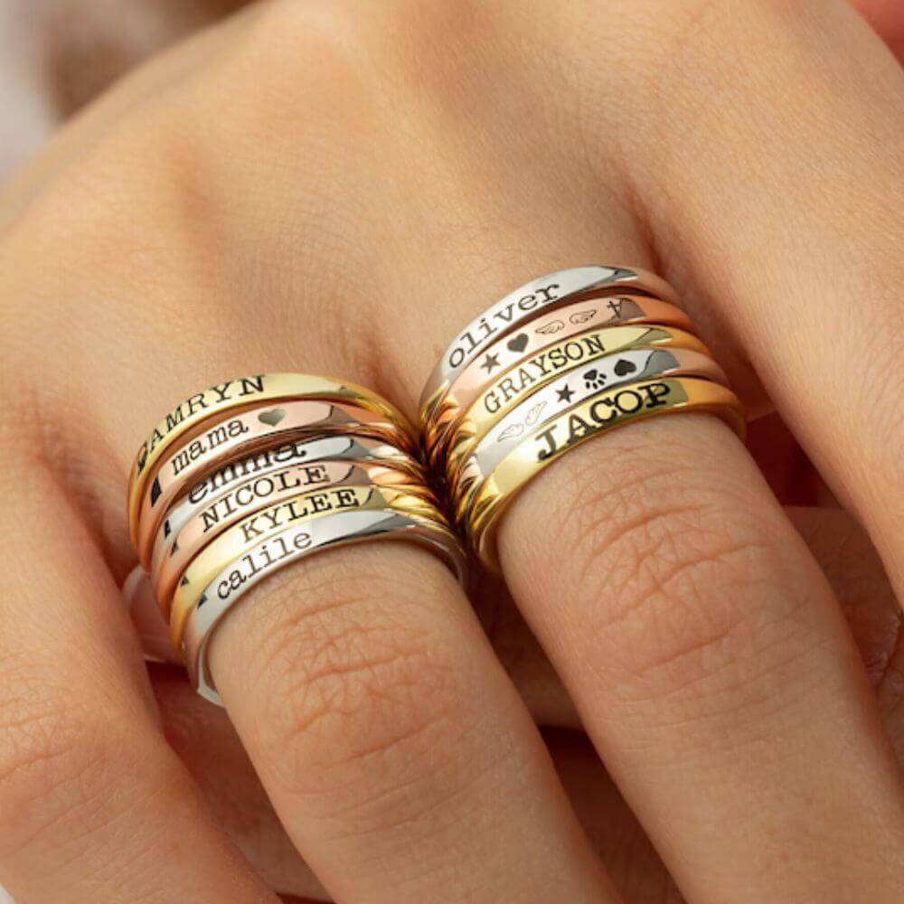 PERSONALIZED RINGS