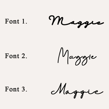 Custom Dog Silhouette Name Necklace