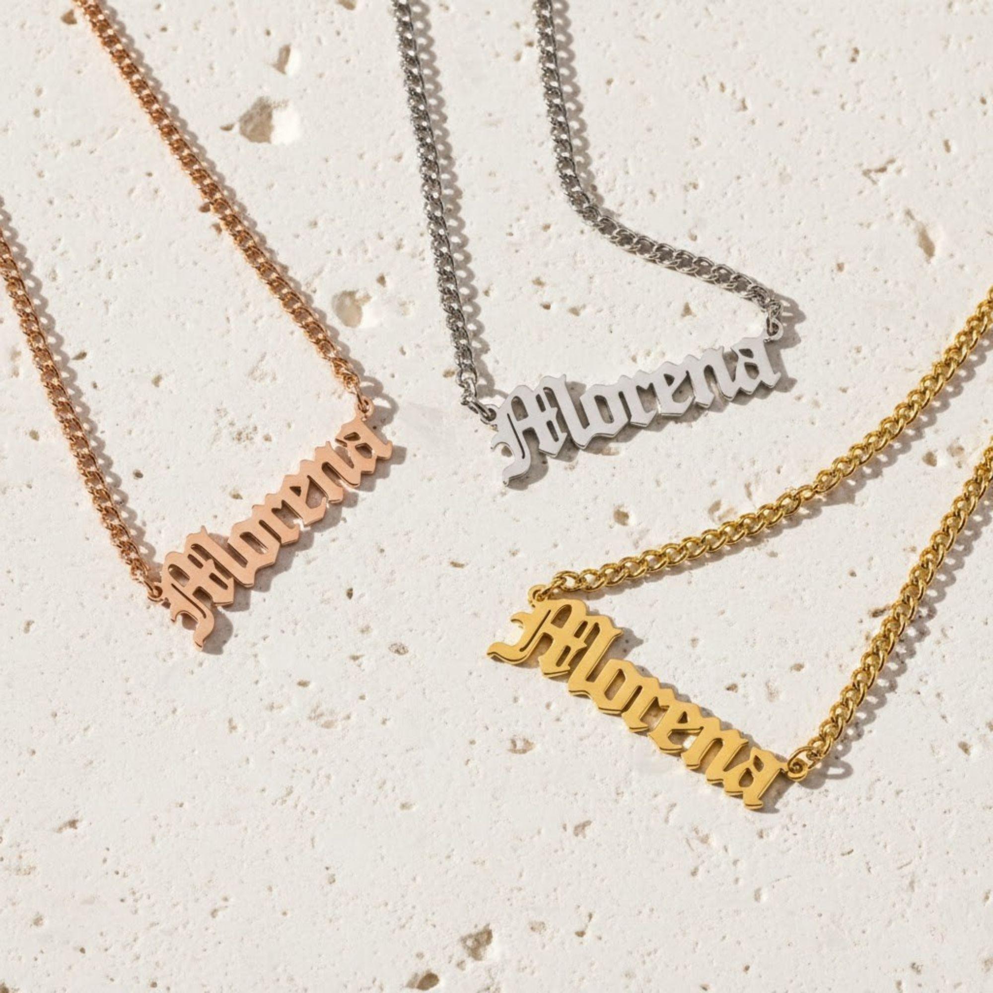 Personalized Cuban Name Necklace