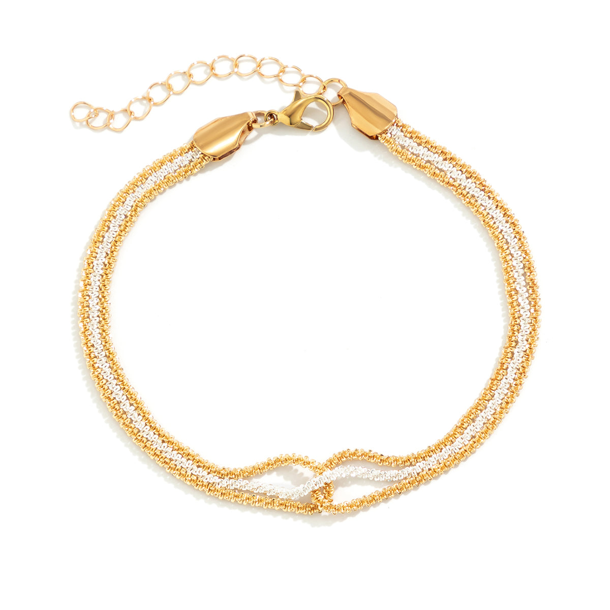 Dainty Twist Chain Anklet