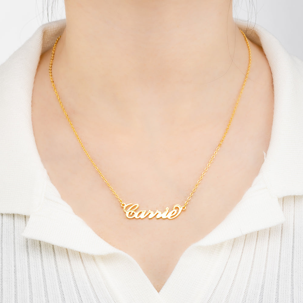 Personalized Carrie Name Necklace