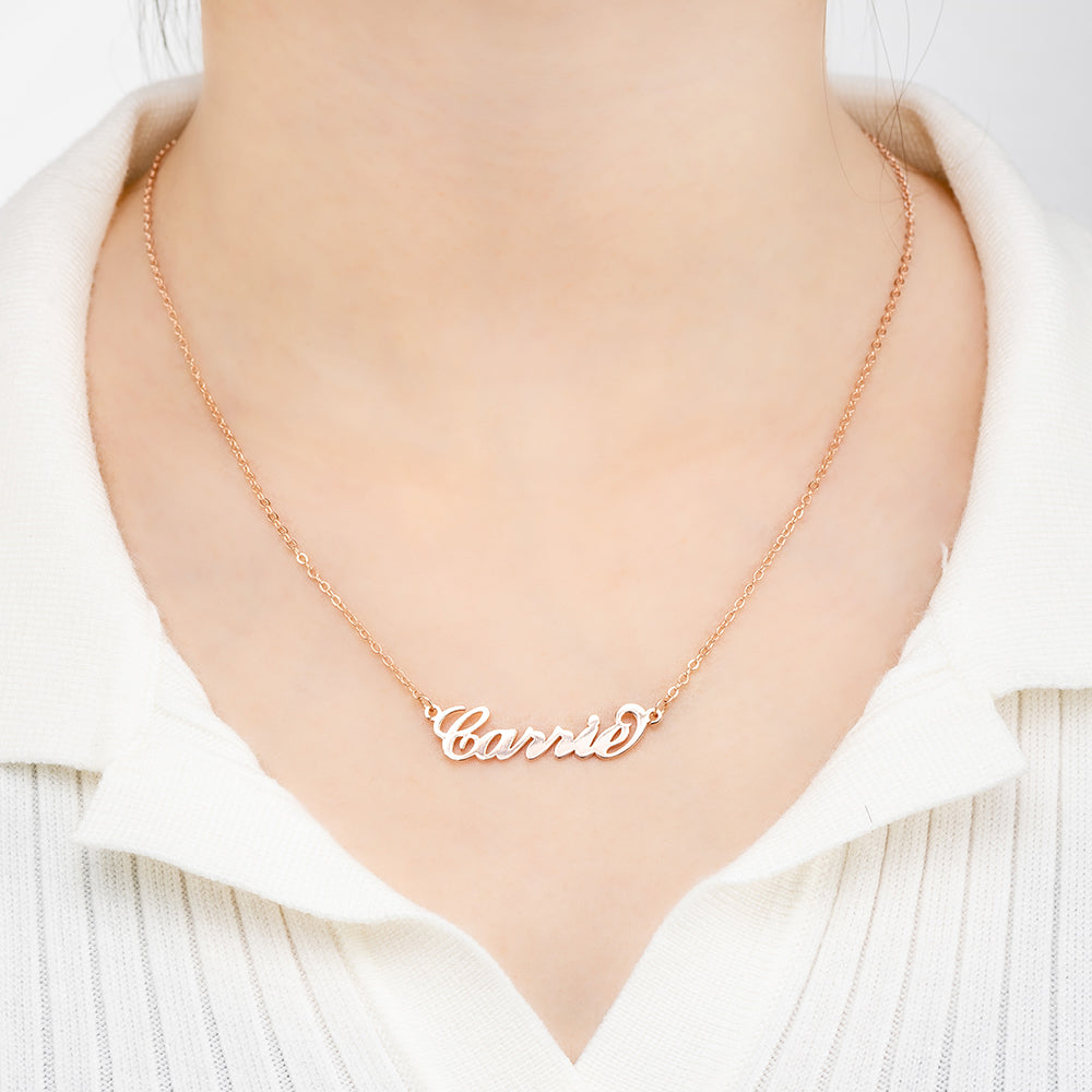 Personalized Carrie Name Necklace