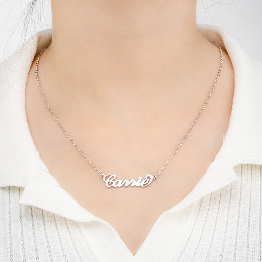 Personalized Carrie Name Necklace