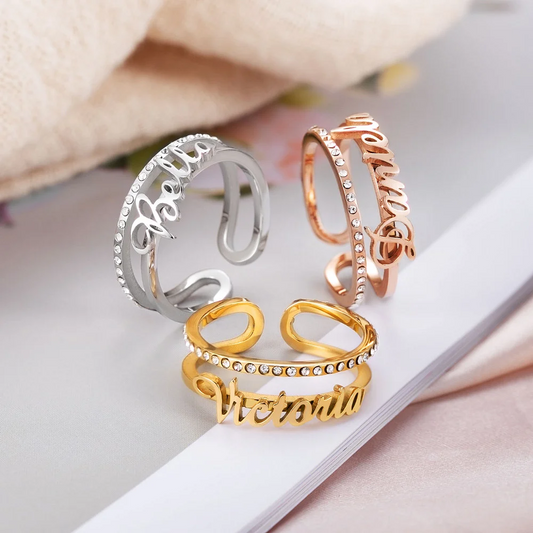 Personalized Name Ring