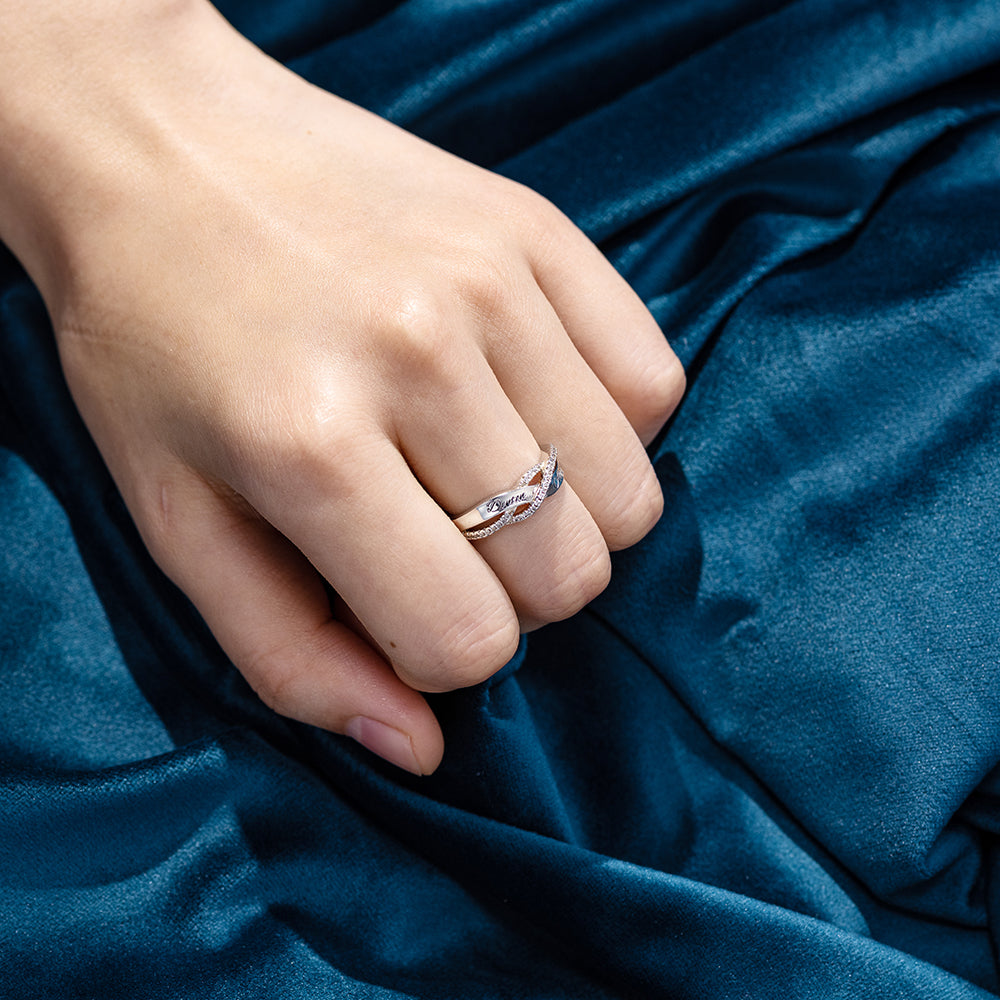 Custom Engraved Name Ring