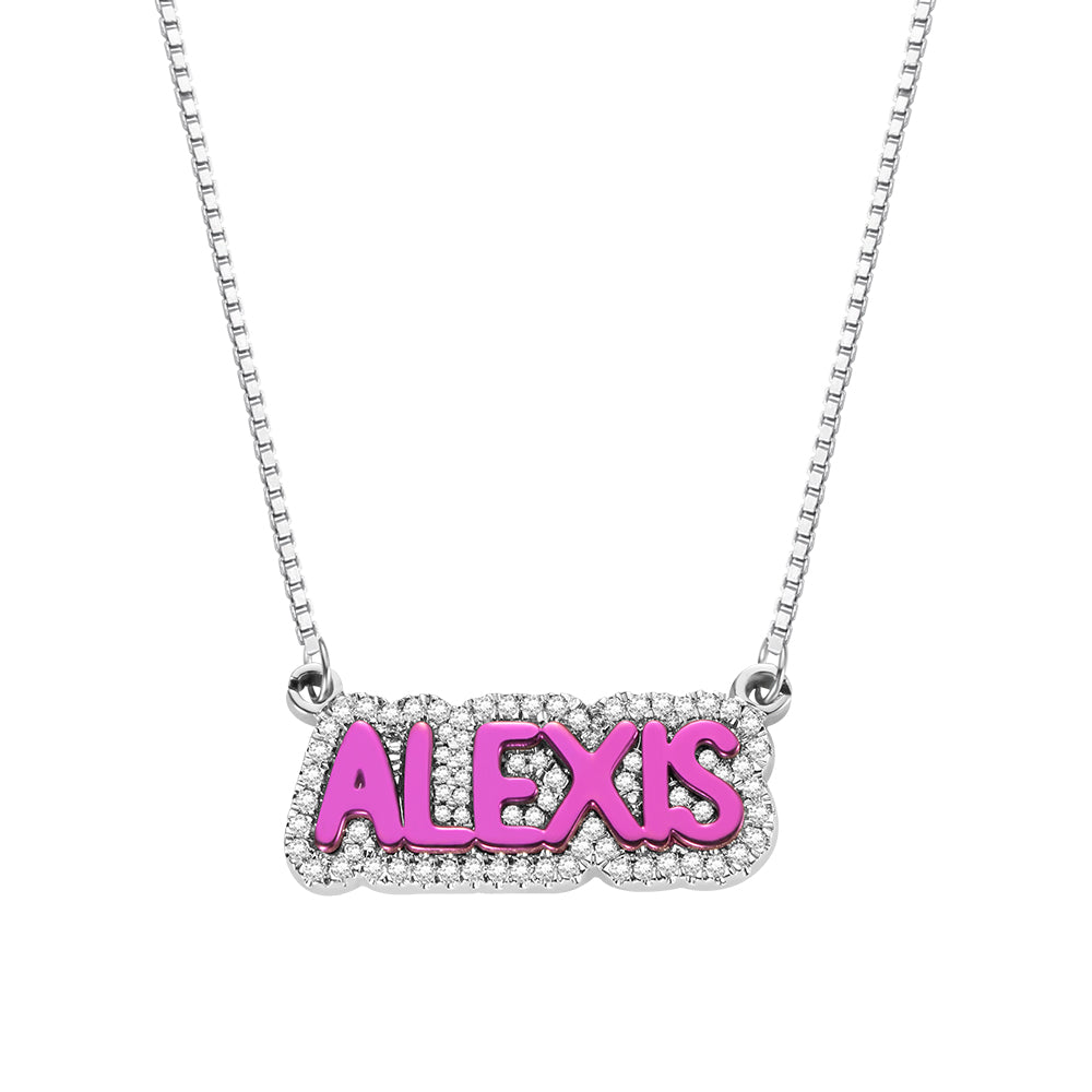 Custom Iced Name Necklace