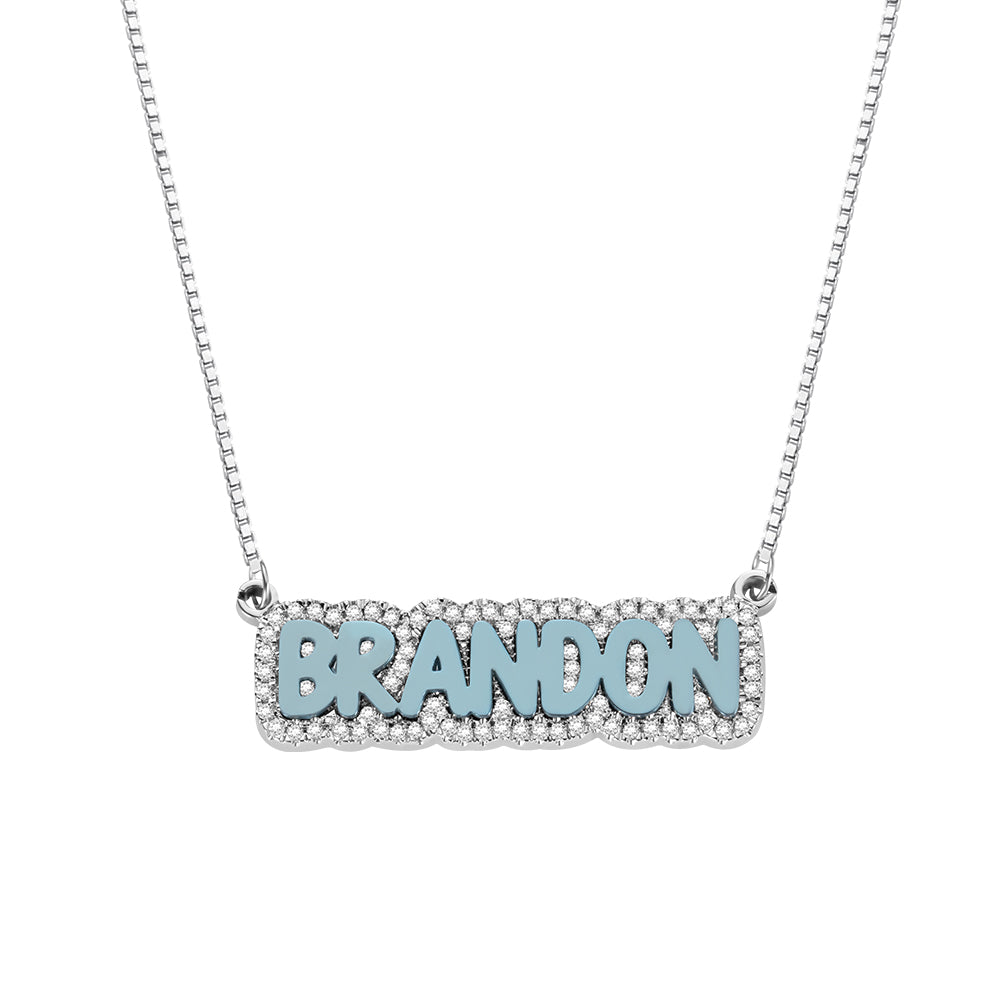 Custom Iced Name Necklace