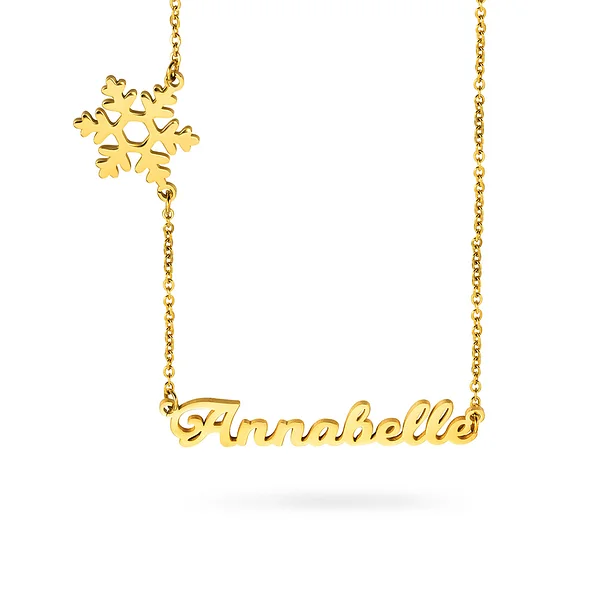 Personalized Charm Name Necklace