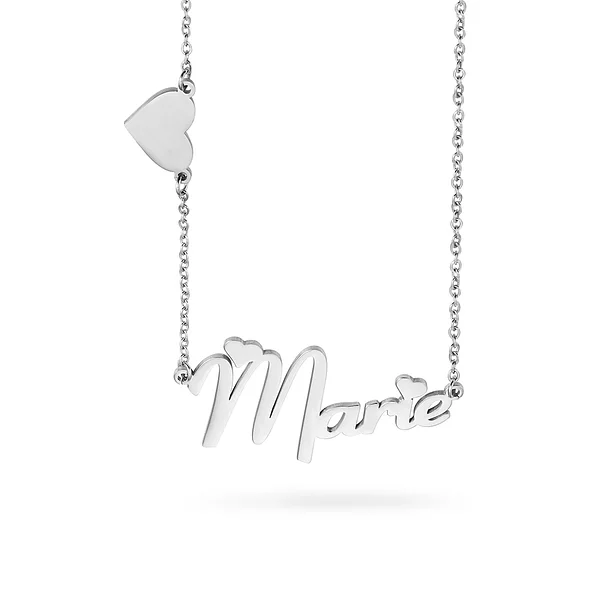 Personalized Charm Name Necklace