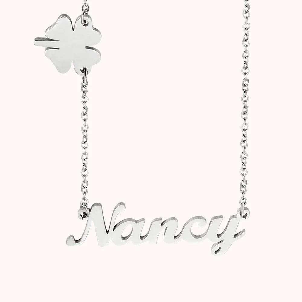 Personalized Charm Name Necklace