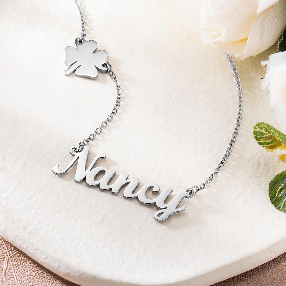 Personalized Charm Name Necklace