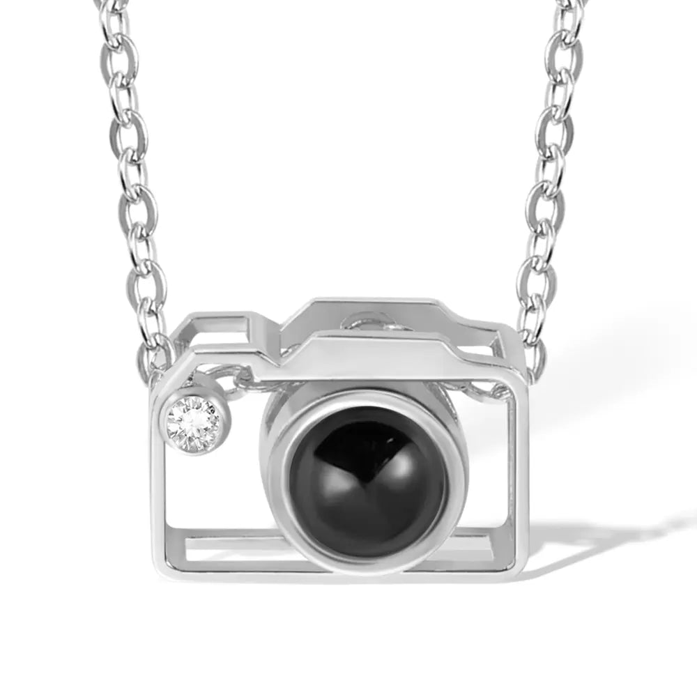 Custom Camera Photo Projection Necklace