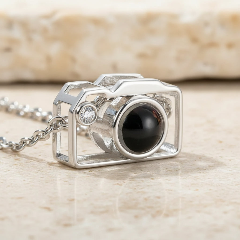 Custom Camera Photo Projection Necklace