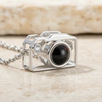 Custom Camera Photo Projection Necklace