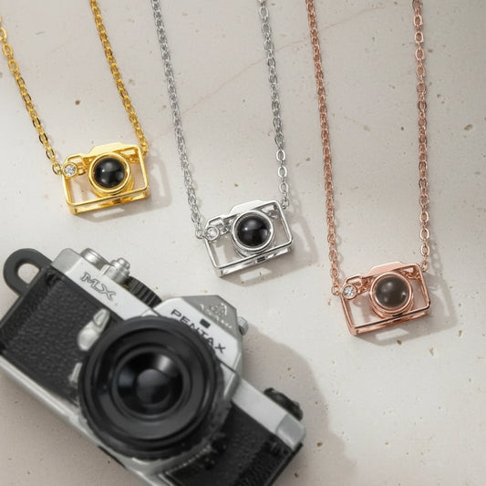 Custom Camera Photo Projection Necklace