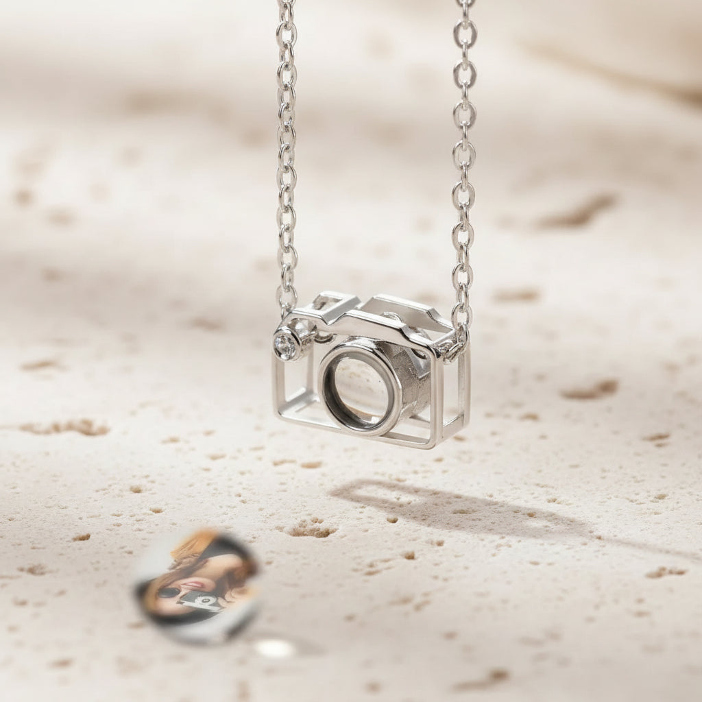 Custom Camera Photo Projection Necklace