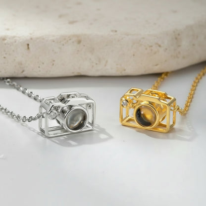 Custom Camera Photo Projection Necklace