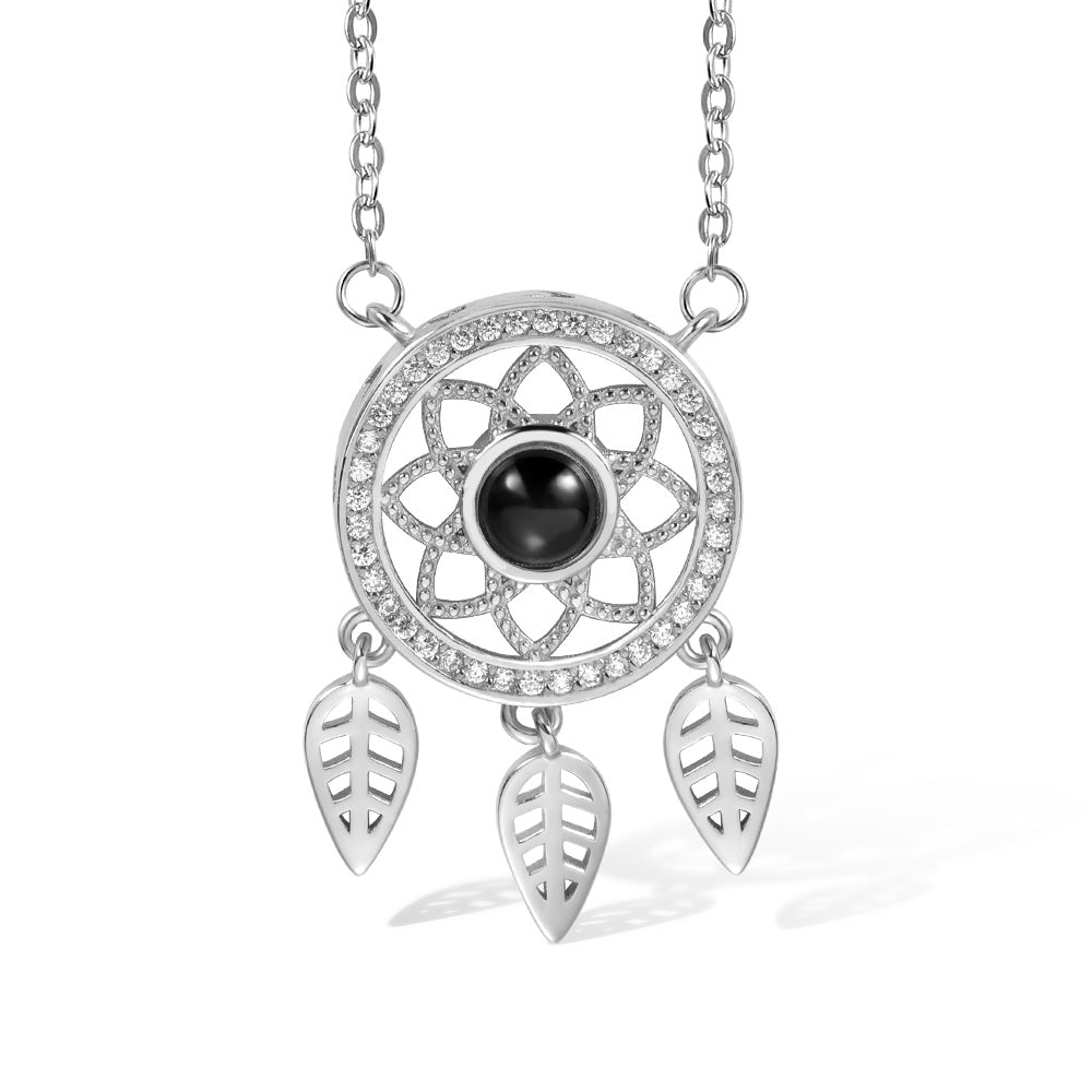 Custom Dreamcatcher Projection Necklace