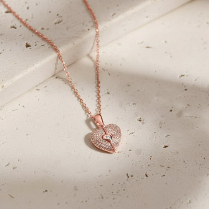 Custom Heart Photo Locket Necklace