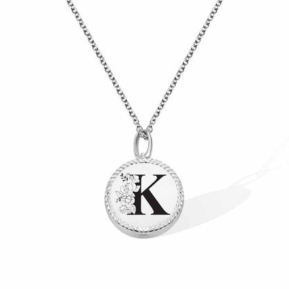 Personalized Initial 4 Photos Locket Necklace