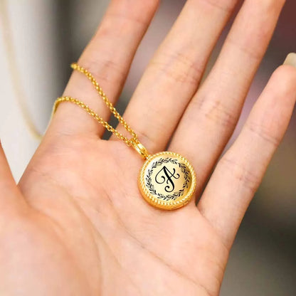 Personalized Initial 4 Photos Locket Necklace