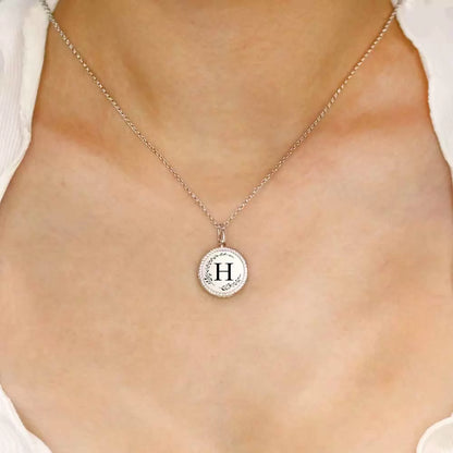 Personalized Initial 4 Photos Locket Necklace