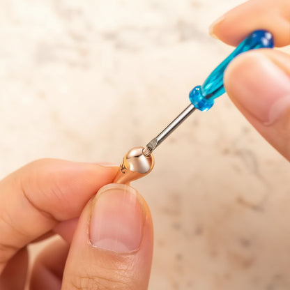 Teardrop Initial Letter Urn Necklace