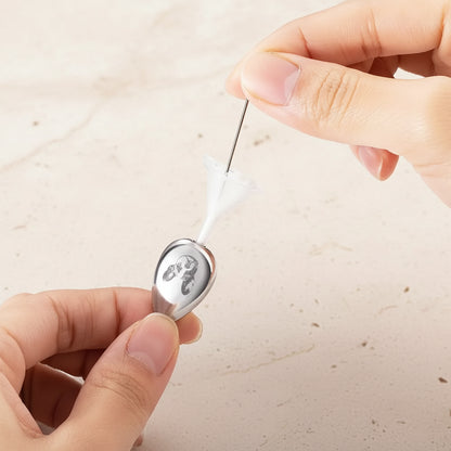 Teardrop Pet Portrait Urn Necklace